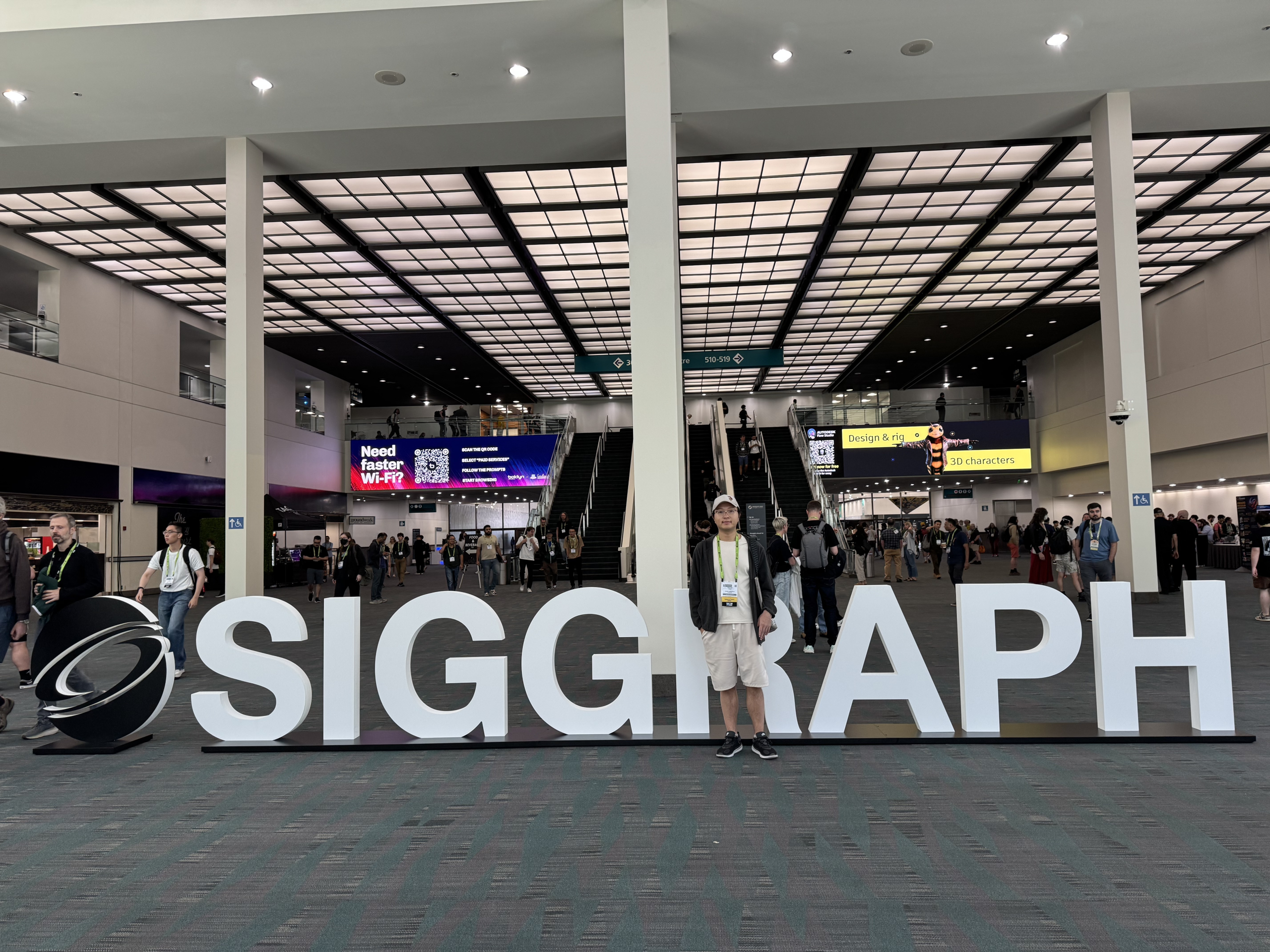 图1  ACM SIGGRAPH 2026 大会现场